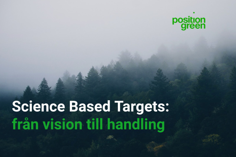 Ny rapport: “Science Based Targets – från vision till handling”