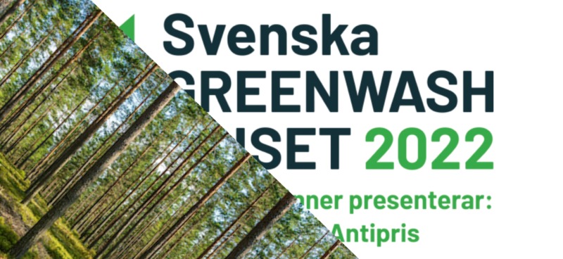 Här är vinnaren av Svenska Greenwashpriset 2022