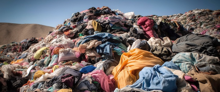 Textilbranschen: Risk att kläderna läggs på hög och möglar