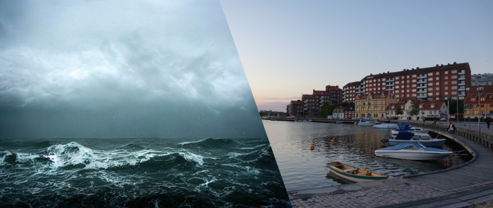 Karlskrona får hjälp av SMHI med klimatanpassningen