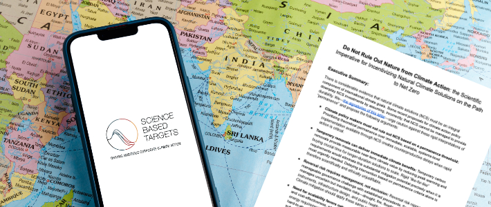 Forskare uppmanar SBTI att behålla naturbaserade klimatlösningar