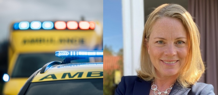 Hon ska leda hållbarhetsarbetet på SOS Alarm